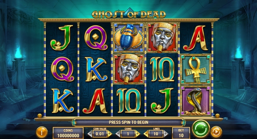Побудь расхитителем египетской гробницы на игровом слоте «Ghost of Dead» от казино Вулкан Платинум